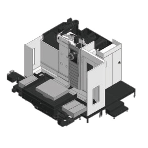 芝浦机械 SHIBAURA MACHINE 工作台卧式镗铣加工中心 BTD-200QS